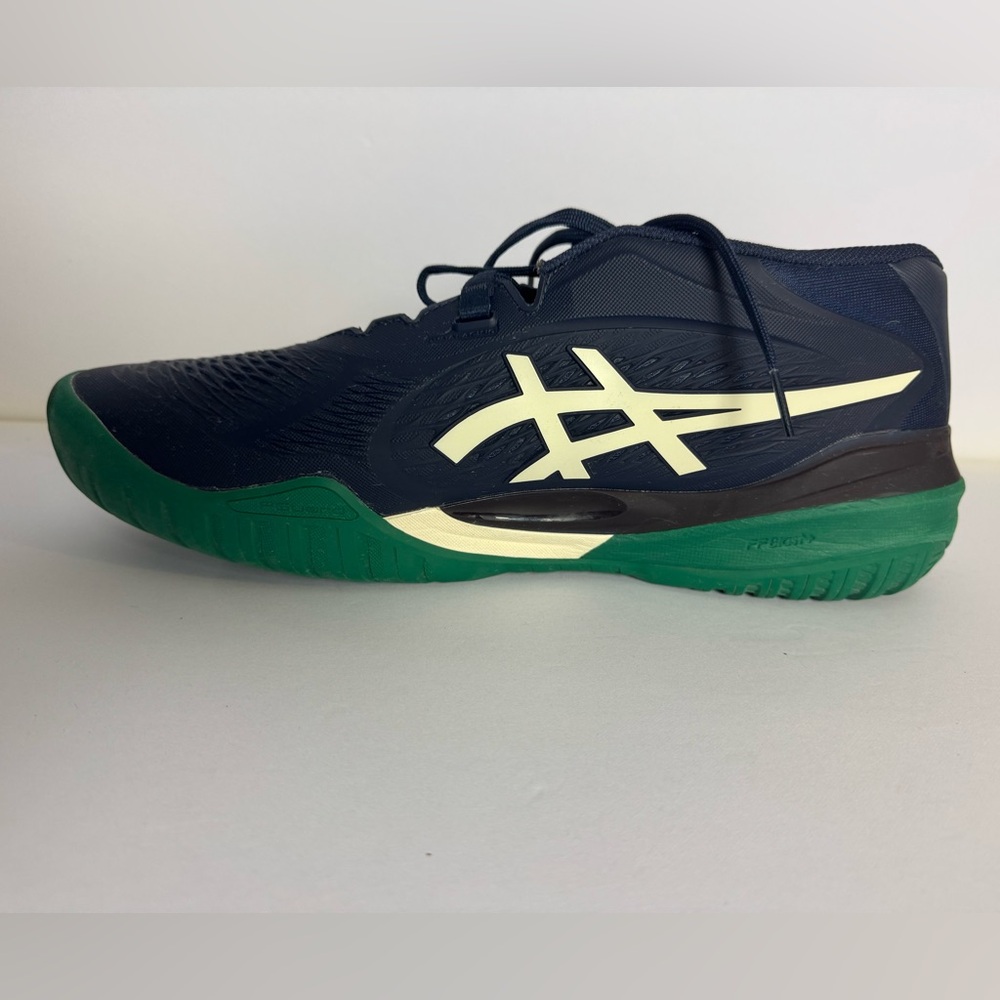 ASICS Gel-Resolution X Midnight Blue and Cream  Tennis / Pickleball Shoes